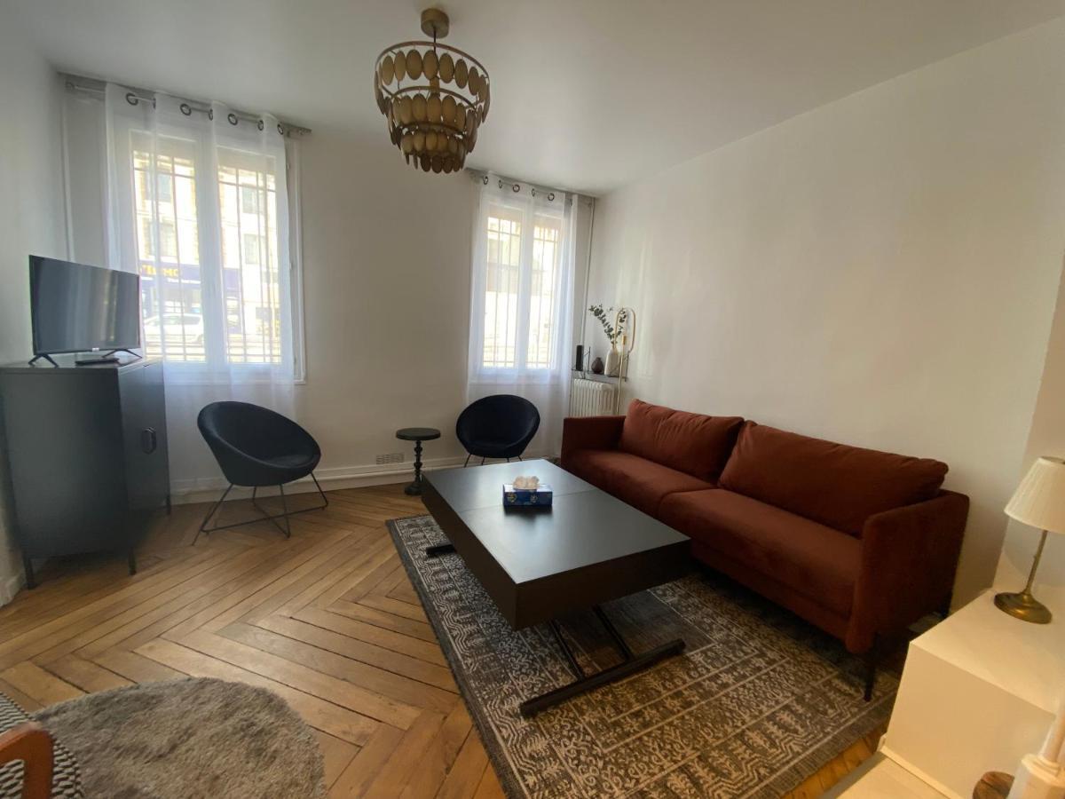 La Contemporaine - Belle Maison En Triplex - 058 Rouen Eksteriør billede